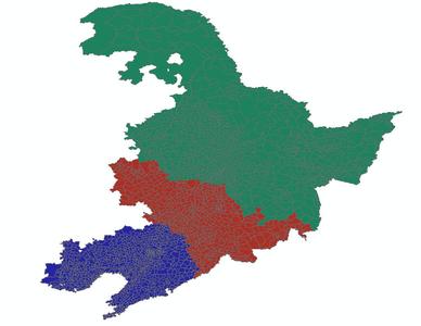 Dataset of Township Administrative Divisions in the Three Northeastern Provinces