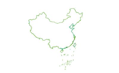 Vector Data of China Map