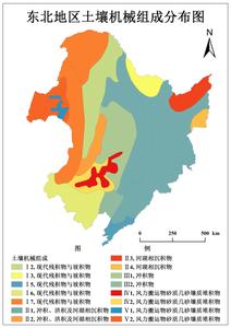 Distribution of Soil Mechanical Composition in Northeast China