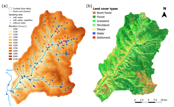 Investigation of environmental and land use impacts in forested permafrost headwaters of the Selenga-Baikal river system, Mongolia - Effects on discharge, water quality and macroinvertebrate diversity