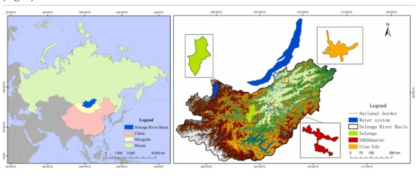 Comparative analysis of driving forces of land use/cover change in the upper, middle and lower reaches of the Selenga River Basin