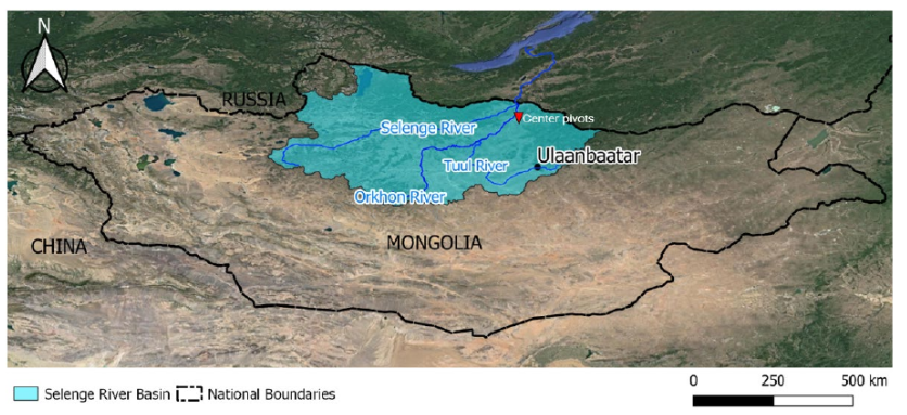 Water Accounting and Productivity for the Selenge River Basin, Mongolia