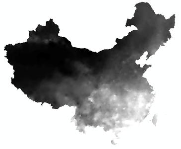 China's Meteorological Background - Annual Average Precipitation Data