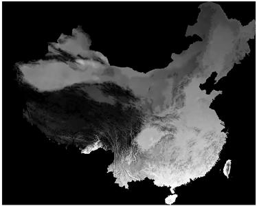 DEM-corrected Accumulated Temperature Data (≥0°C) under China's Meteorological Background