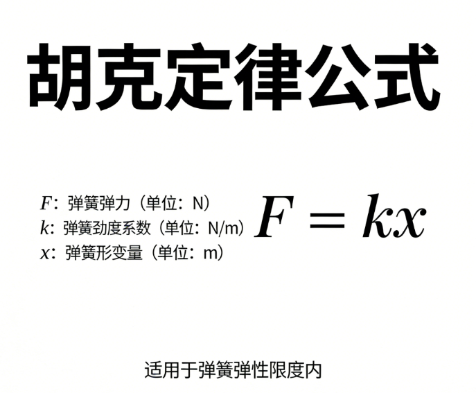 Hooke's law online calculation
