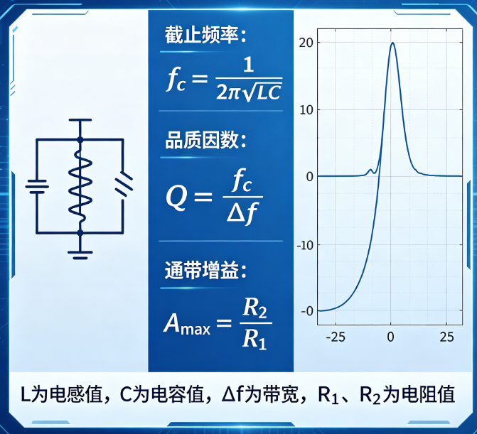 High frequency filter parameter online calculator