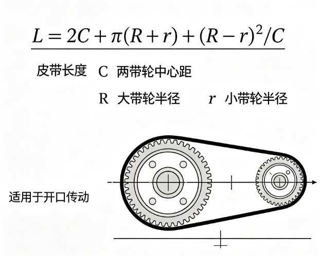 Belt Length Calculator_Online Calculation Tool