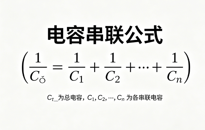 Online Capacitor Series Calculator - Capacitor Series Withstand Voltage Calculation Formula