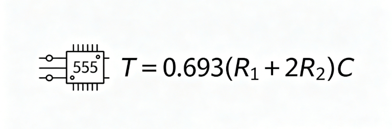Integrated Circuit 555 Timer Online Calculator