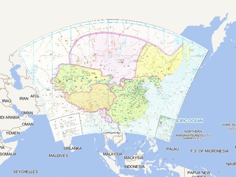 Online Historical Map of the Western Han Dynasty in China